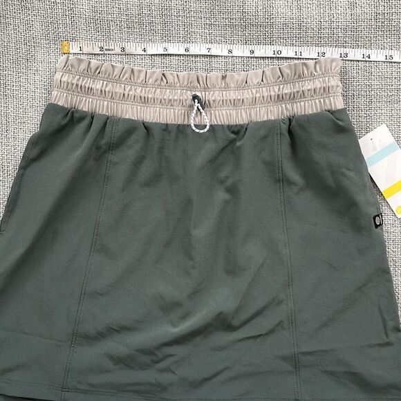 Zella Excursion Active Mini Skirt Dark Green Grey Size XS‎ - Picture 4 of 8